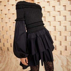 Ulla Johnson Nadia Dress- SEE PHOTOS FOR COLOR (It is clay colorway, not black)
